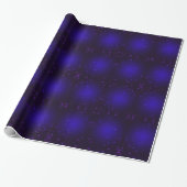 Papier Cadeau Étoiles violettes (Déroulé)
