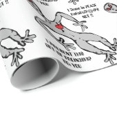 PAPIER CADEAU ÊTRE ALIEN (Coin rond)