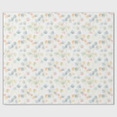 Papier Cadeau Éucalyptus coloré (Plat)