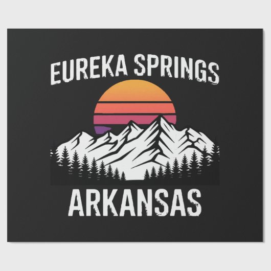 Papier Cadeau Eureka Springs (Plat)