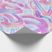 Papier Cadeau eurobeat holorave - rose et bleu : (Coin)