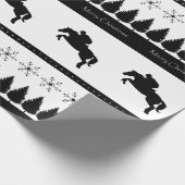Papier Cadeau Eventer équestre (Coin)