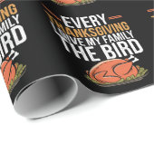 Papier Cadeau Every Thanksgiving (Coin rond)