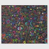 Papier Cadeau Everything is connected (Plat)