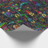 Papier Cadeau Everything is connected (Coin)