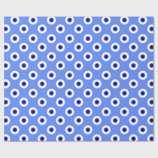 Papier Cadeau Evil Eye Tile Pattern (Plat)