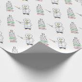 Papier Cadeau Examen de la vue (optométriste) (Coin)