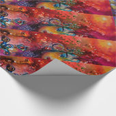 Papier Cadeau EXCALIBUR, rouge violet bleu (Coin)