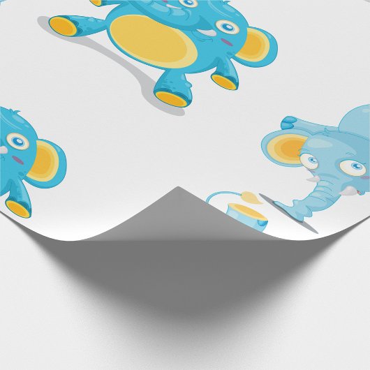 Papier Cadeau Exécution d'éléphant