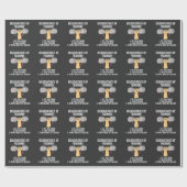 Papier Cadeau Exercice d'haltérophilie de gymnastique (Plat)