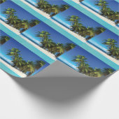 Papier Cadeau Exotic beach throw pillow (Coin)