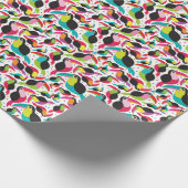 Papier Cadeau exotic brazil toucan bird (Coin)