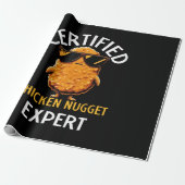 Papier Cadeau Expert certifié en nugget de poulet (Déroulé)