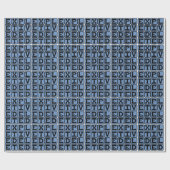 Papier Cadeau Expletive Supprimée, Censure (Plat)