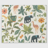 Papier Cadeau Explorateur Jungle (Plat)