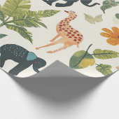 Papier Cadeau Explorateur Jungle (Coin)