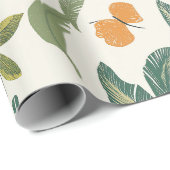 Papier Cadeau Explorateur Jungle (Coin rond)