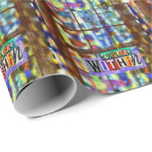 Papier Cadeau Explorer à l'intérieur (Coin rond)