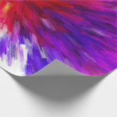 Papier Cadeau Explosion de couleur arc-en-ciel (Coin)