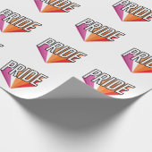 Papier Cadeau Explosion de la fierté lesbienne (Coin)