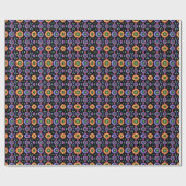 Papier Cadeau Explosion Psychedélique (Plat)