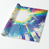 Papier Cadeau Explosion sonique (Déroulé)