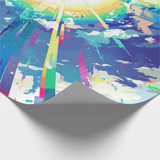 Papier Cadeau Explosion sonique (Coin)