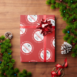 Papier Cadeau Express personnalisé Père Noël North Pôle