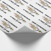 Papier Cadeau Expression du gène par partie de la vie (Coin)
