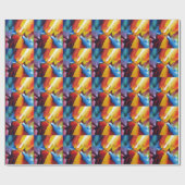 Papier Cadeau Expressionism (Plat)