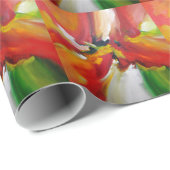Papier Cadeau Expressionism (Coin rond)