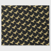 Papier Cadeau Extrait d'or | Papier d'enveloppement de parties s (Plat)