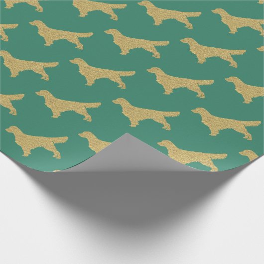 Papier Cadeau Extrait d'or | parties scintillant or (Coin)