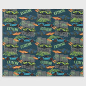 Papier Cadeau Extreme Tokyo Street Racing Pattern (Plat)