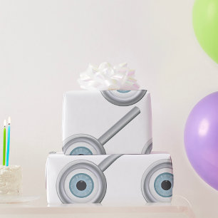 Papier Cadeau Eyeball Magnification Verre amusant Inspection des