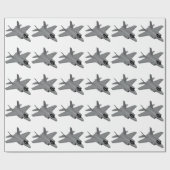 PAPIER CADEAU F-35 (Plat)