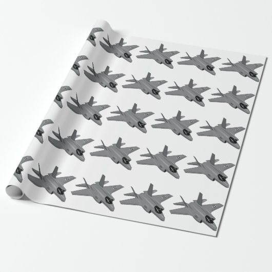 PAPIER CADEAU F-35 (Déroulé)
