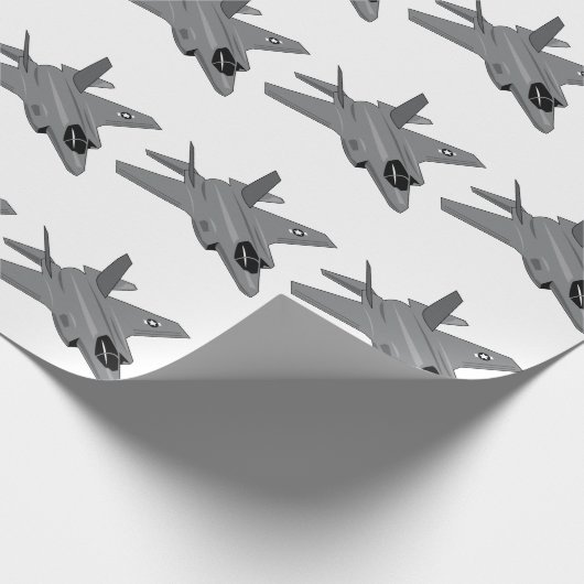 PAPIER CADEAU F-35 (Coin)