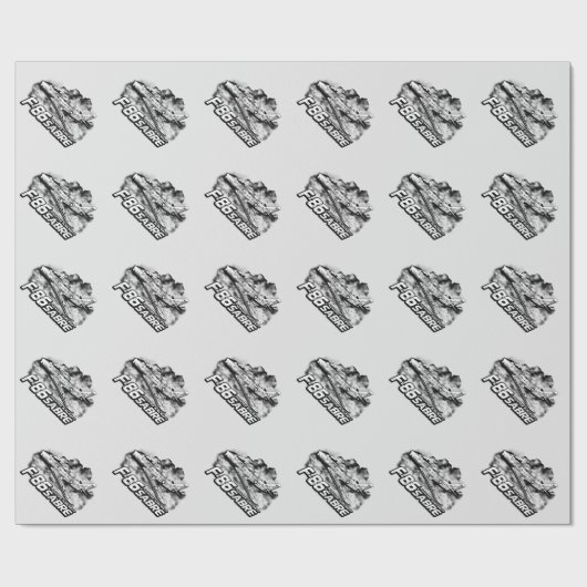 Papier Cadeau F-86 Sabre (Plat)