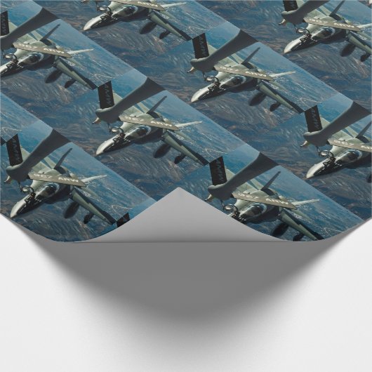 Papier Cadeau F/A 18 ravitaillement (Coin)