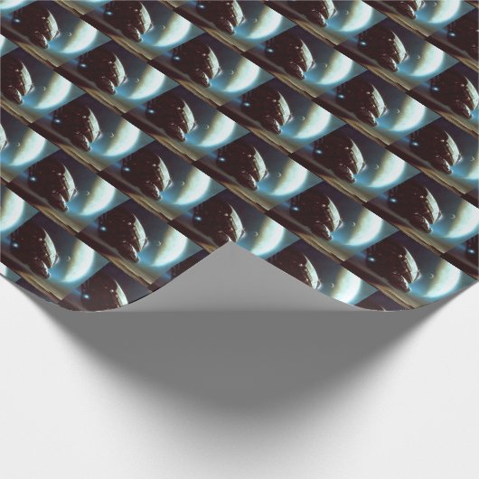Papier Cadeau F. vaisseau spatial orbitant 1 (Coin)