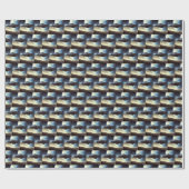 Papier Cadeau F. vaisseau spatial orbitant 2 (Plat)