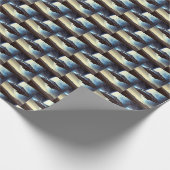 Papier Cadeau F. vaisseau spatial orbitant 2 (Coin)