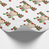 Papier Cadeau Fabriqué par Père Noël et ses elfes Noël (Coin)