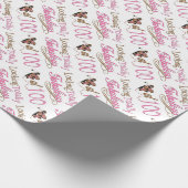 Papier Cadeau Fabuleux à 100 ans (Coin)