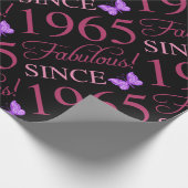 Papier Cadeau Fabuleux depuis 1965 60e anniversaire (Coin)