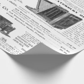 Papier Cadeau Fabuleux photographe de caméra antique (Coin)