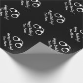 Papier Cadeau Façades silhouette police application de la loi An (Coin)