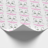 Papier Cadeau Face de chat (Coin)