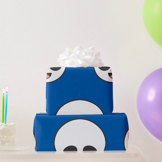 Papier Cadeau Face fantôme